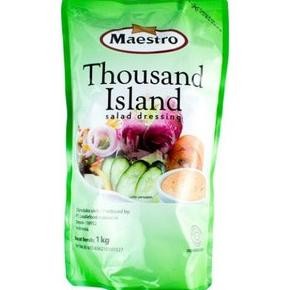 

MAESTRO MAYONAISE THOUSAND ISLAND POUCH 1KG nUg