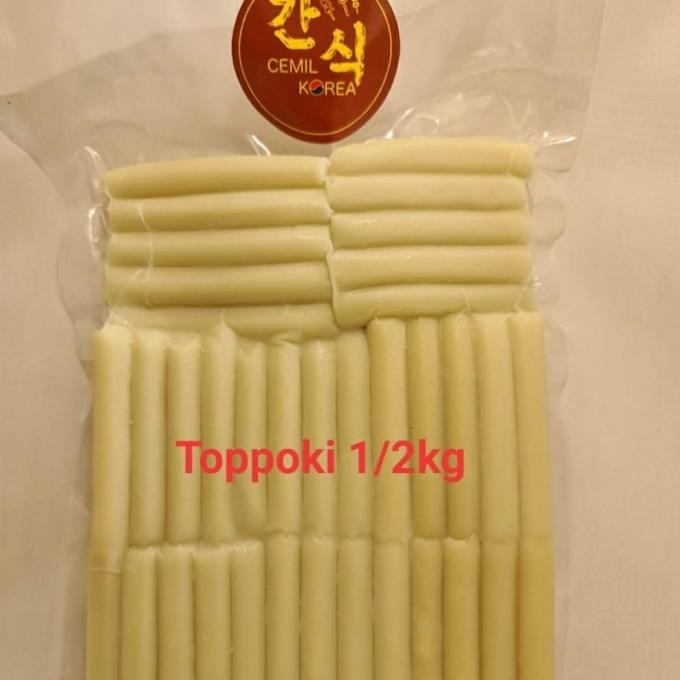 

Topoki / Topokki / Tteokbokki / Rice Cake 500gr nUg