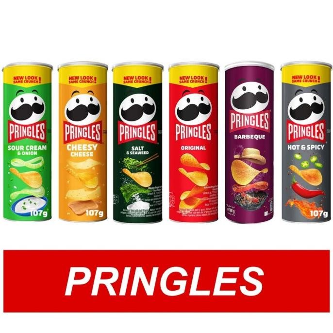 

PRINGLES POTATO CHIPS / KERIPIK KENTANG 107 GRAM nUg