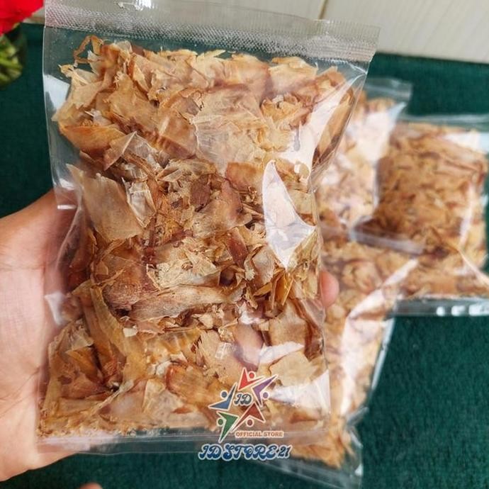 

KATSUOBUSHI Halal Shaved Bonito Flakes Halal / Katsuo Bushi Serutan Ikan Cakalang Asap Serut Takoyaki nUg