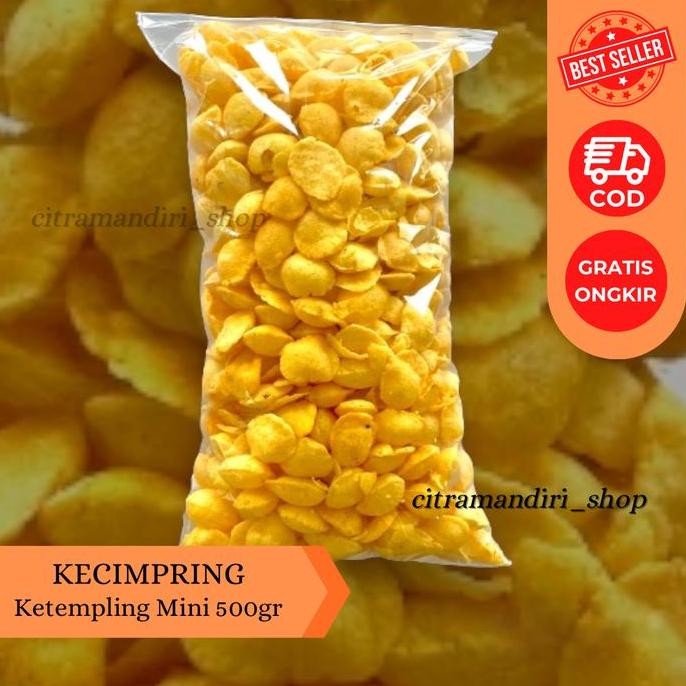 

Kecimpring Singkong Mini Gemblong Ketempling 500 Gr Makanan Snack Cemilan Food Asin nUg