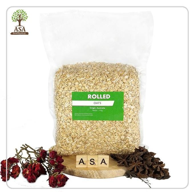 

Rolled Oat / Gandum Utuh (Australia) 1 Kg nUg