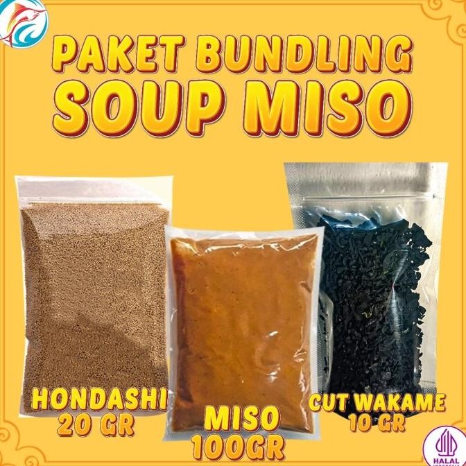 

PAKET LENGKAP MISO SOUP (MISO, DASHI, WAKAME) HEMAT 10 PORSI nUg