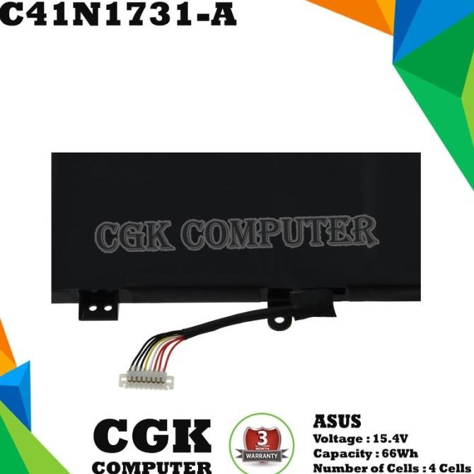 Baterai Laptop Asus Rog Strix Gl504 Gl504Gm Gl504Gw Gl504Gs Gl504Gv New Stok