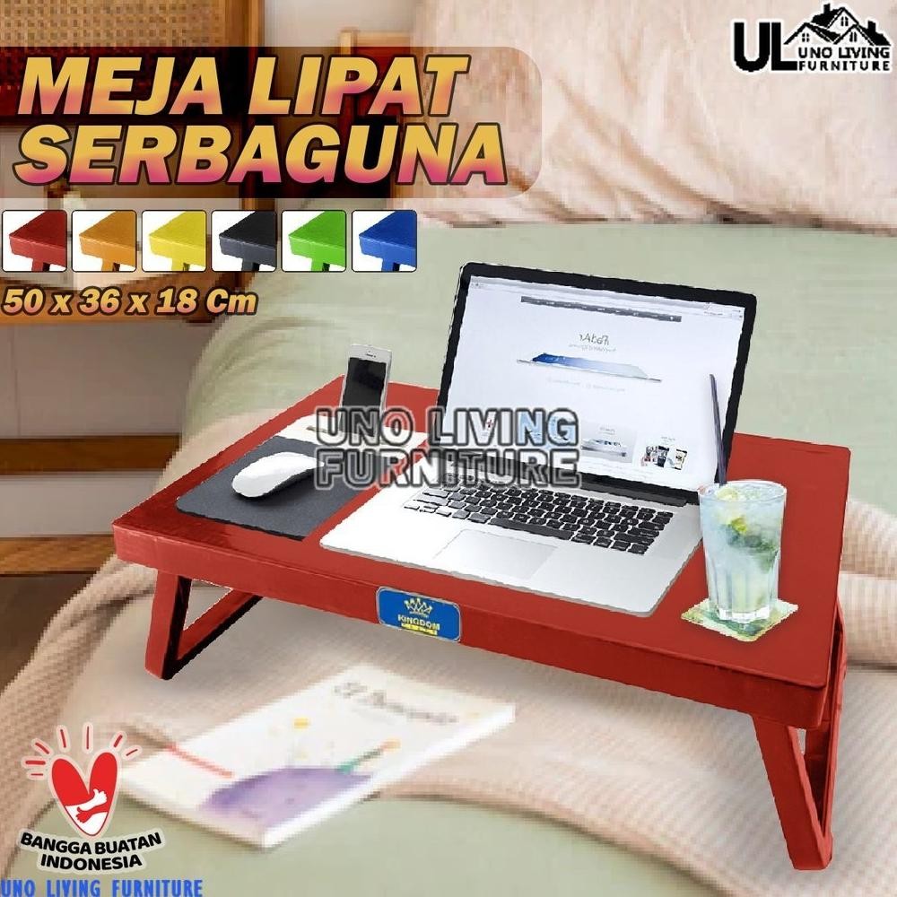 

MEJA LIPAT LAPTOP TULIS PORTABLE PLASTIK MEJA ANAK SERBAGUNA WARNA MEJA LIPAT KINGDOM