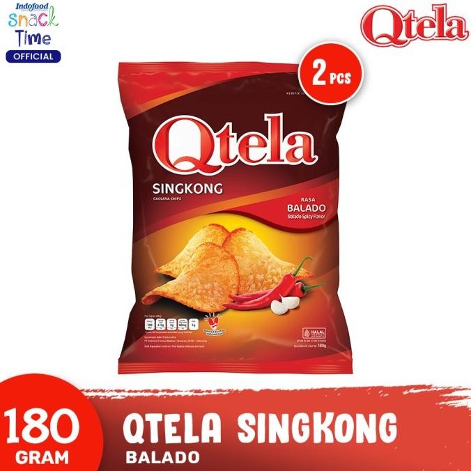 

Qtela Singkong Balado 180 Gr - 2 Pcs nUg