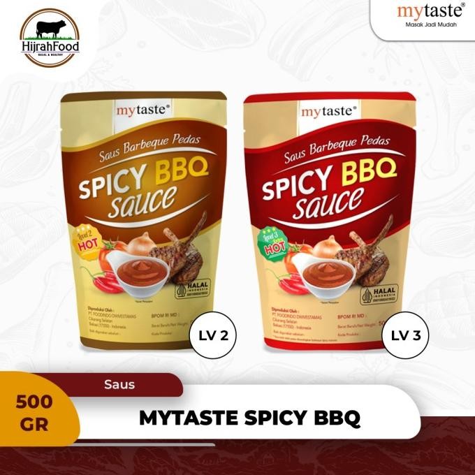 

MyTaste Spicy Barbeque / BBQ Sauce - Hot (Qty. 500 gr) nUg