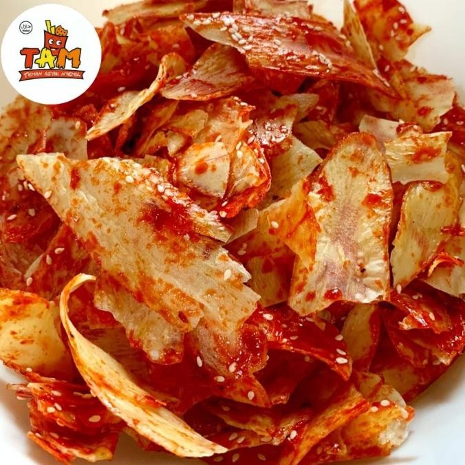 

Keripik Singkong Pedas Balado Wijen Spesial 250 Gram - Tam Snack nUg