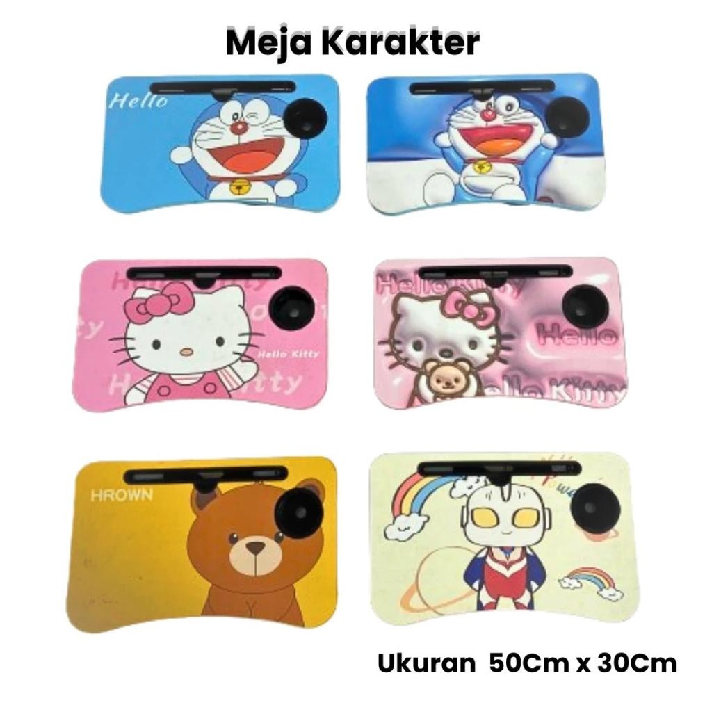 

MEJA LIPAT LAPTOP BELAJAR ANAK SERBAGUNA FOLDING TABLE KARAKTER UK 30 X50