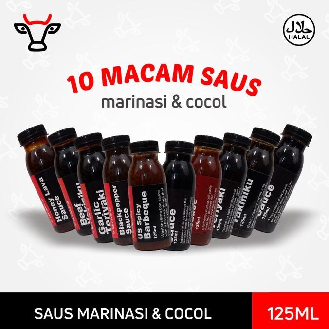 Saus Daging Karnevor BBQ Grill Marinasi dan Cocol Saos Sauce Halal BBQ nUg