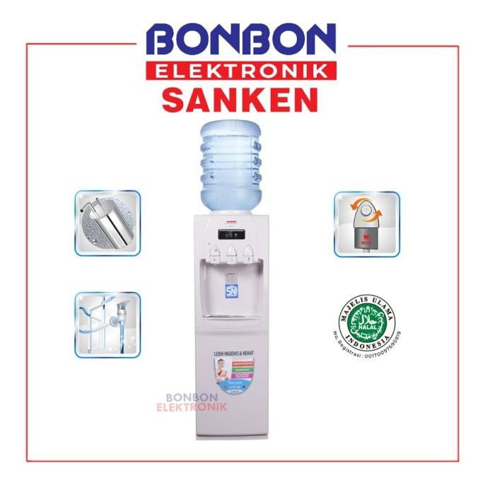 Sanken Dispenser Galon Atas HWD-760 / HWD760