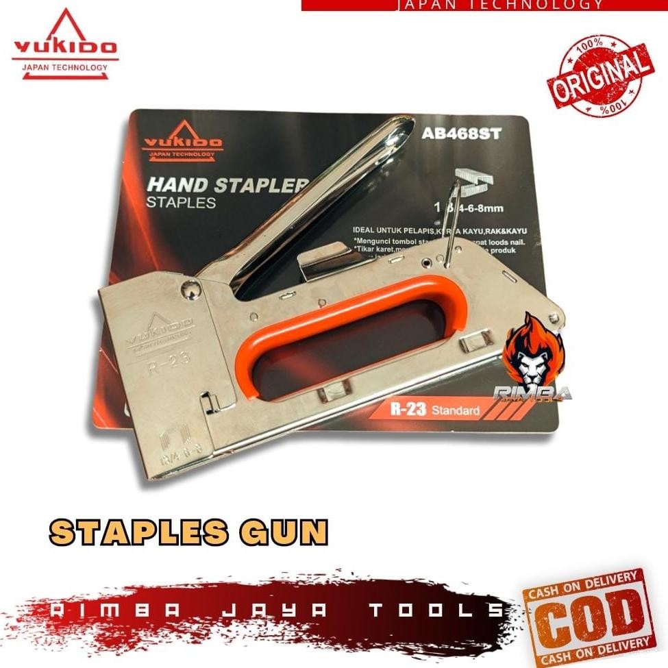 

hj-54 Re27 Stapler Tembak / Cekrekan / Pengokot / Hekter Gun Tacker / Staples Sofa, Staples Jok, Stepler Motor- Perlengkapan Rumah > Alat Pertukangan & Renovasi Rumah > Perekat & Tape Berkualitas Viral