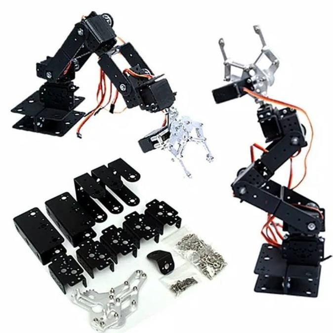 Robot ARM Aluminium Clamp Cakar Lengan Robot