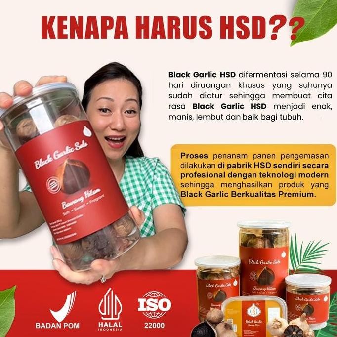 

Promo Black Garlic Hsd Bawang Hitam Premium - Bawang Putih Tunggal Berkualitas - Spice