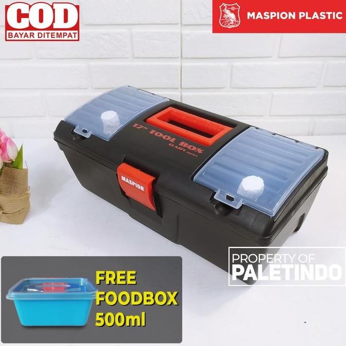 Tool Box Kotak Pancing Maspion Classy 17"