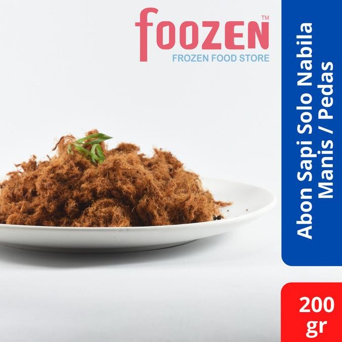 

Grosir Abon Solo Nabila (Manis/Pedas) 200 Gram - Daging Sapi Halal