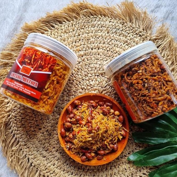 

Grosir Paket Bundling Teri Tempe 300Gr Dan Kentang Balado 200Gr Food Snack Pedas Manis