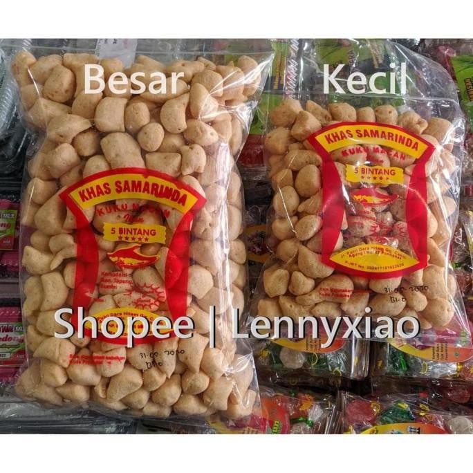 

Promo Kuku Macan Amplang Kerupuk Ikan Pipih Belidak Belida Samarinda Kecil