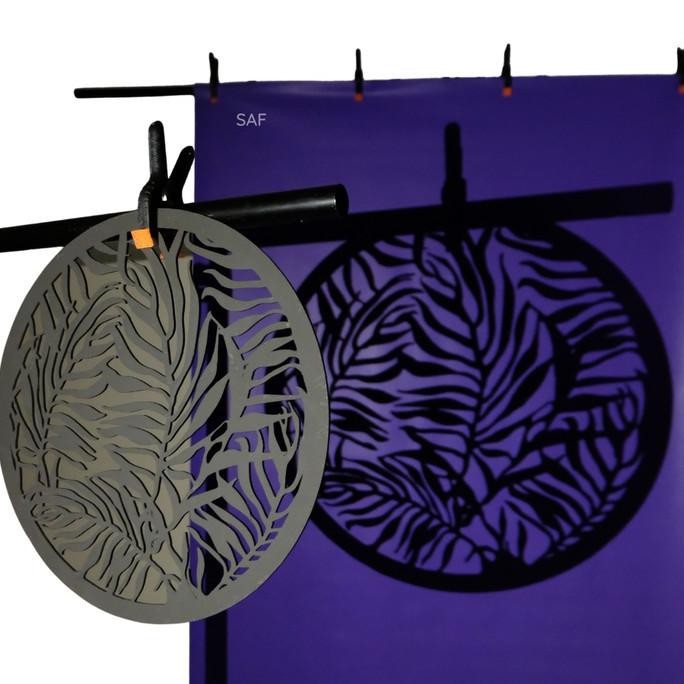 lighting photo maker props gobo bulat - jendela pengatur bayangan