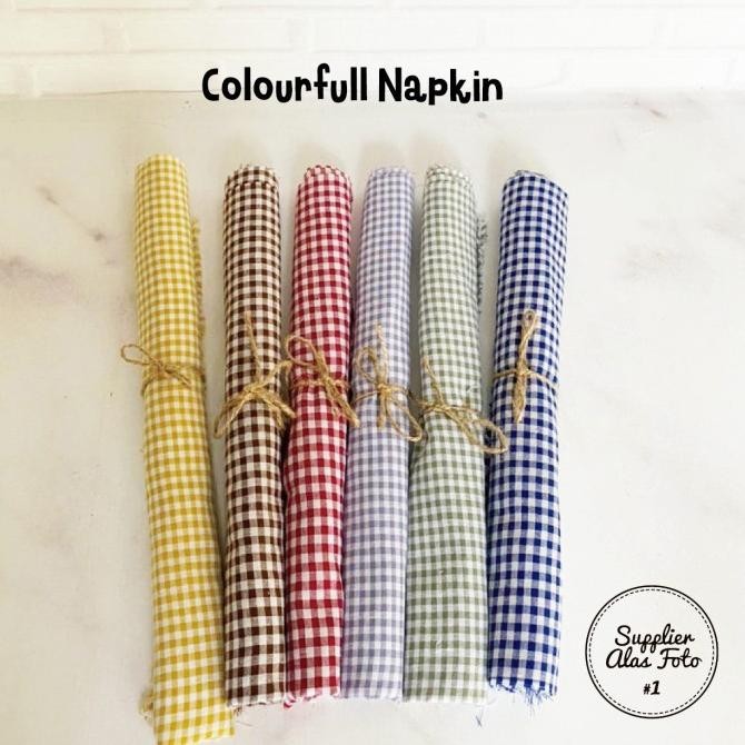 napkin kain piknik Kotak props foto real
