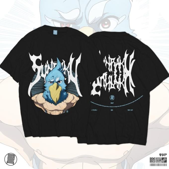 Laris Kaos Sunraku Shangri La Frontier Rakuro Hizutome Pencilgon Katzo Dja