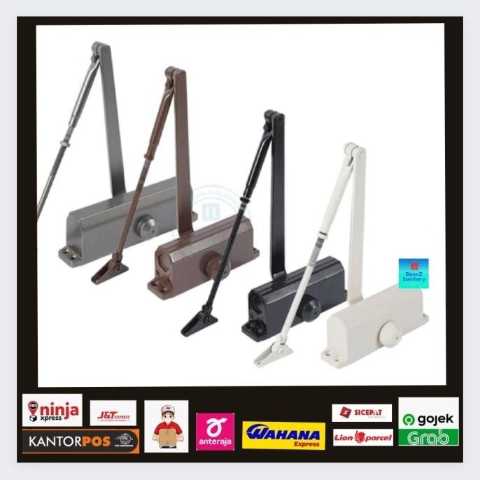 door closer alumunium/penutup pintu otomatis/door closer alumunium