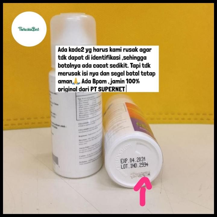 Terlaris Cellfood Cell Food Original Bpom Good Quality