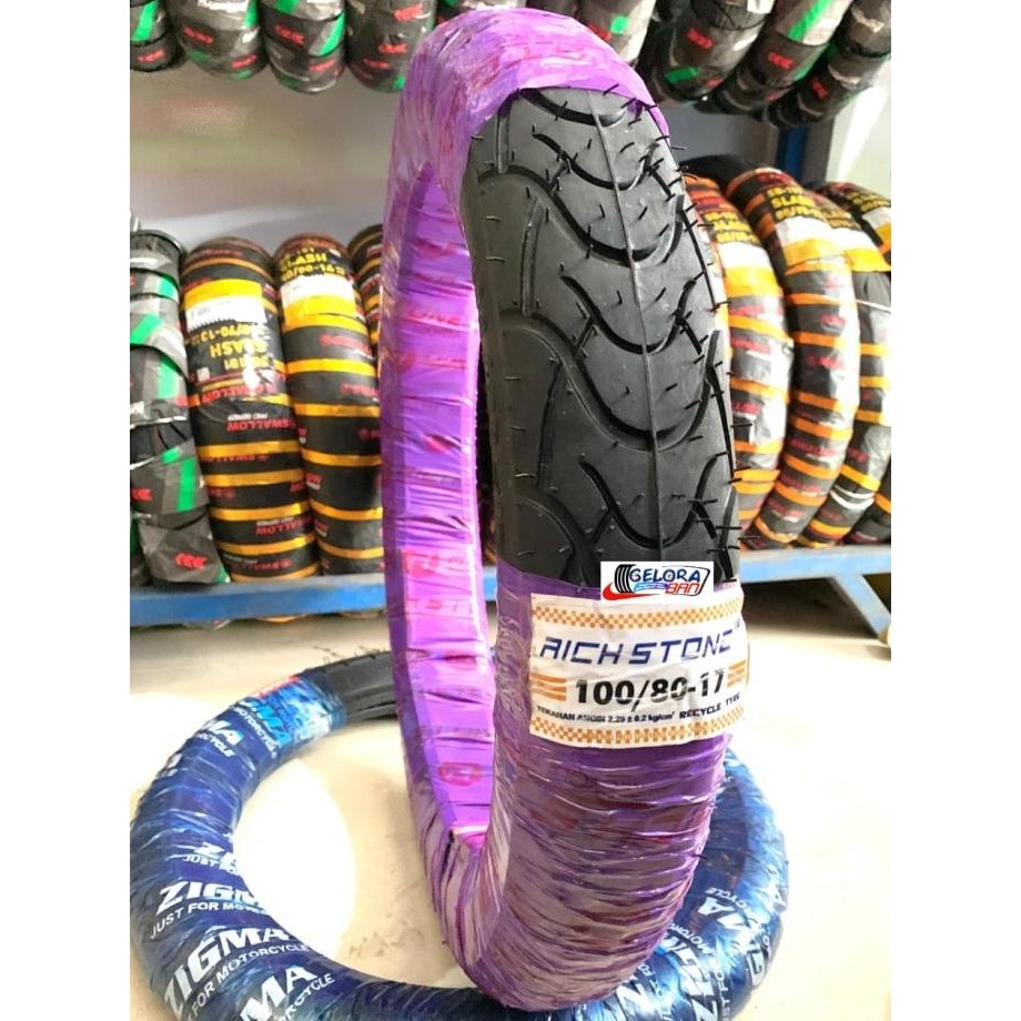 Terlaris Ban 100/80-17 Ring 17 Tubeless Ban Motor 100/80-17 Ban 100/80-17 Ban Luar 100/80-17 Ban Tub