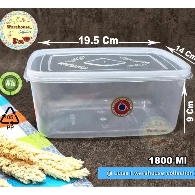 Sealware 1800Ml Oriplast // Sealware 1800Ml // Kotak Kue // Toples