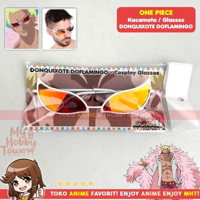 Sale Kacamata Donquixote Doflamingo One Piece Kostum Cosplay Anime