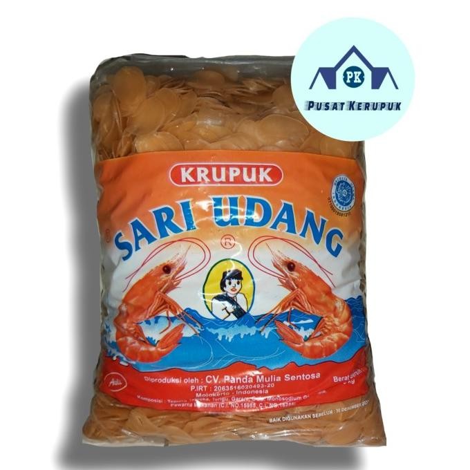 

Murah Kerupuk Sari Udang/Krupuk Sari Udang Mentah 5 Kg/Bal