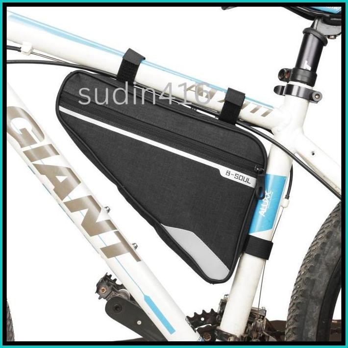 TAS FRAME SEGITIGA SEPEDA/ TRIANGLE FRAME BAG POUCH WATERPROOF UKURAN BESAR