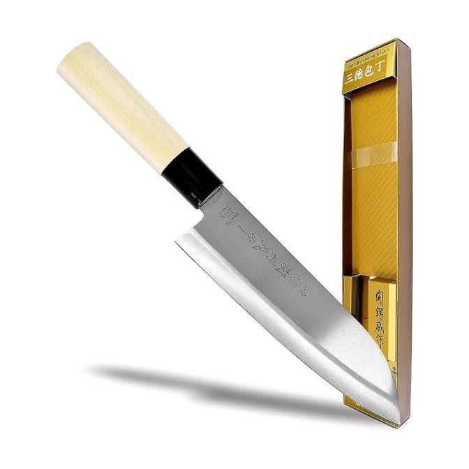 Santoku knife Stainless Steel Japanese knife Pisau Dapur Pisau Jepang Santoku