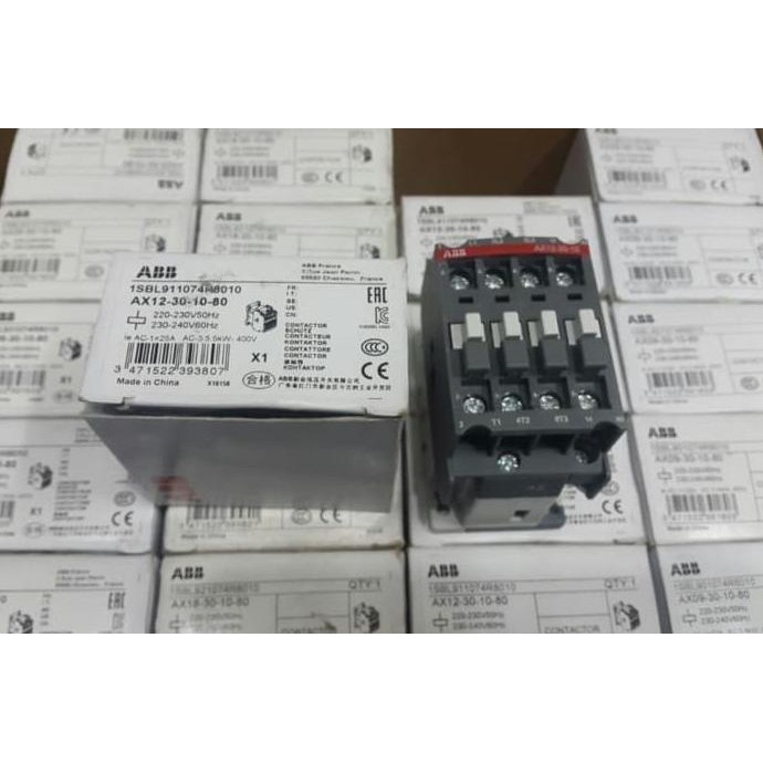 Kontaktor Abb Ax12-30-01 Termurah