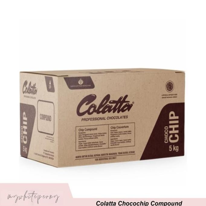 

Colatta Chocochip Compound kemasan repack 1 Kg liquid