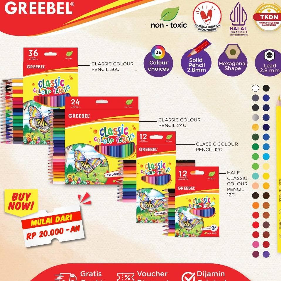 

Greebel Il Warna Colored Cil Claic Color Cil Warna Lebih Nyata