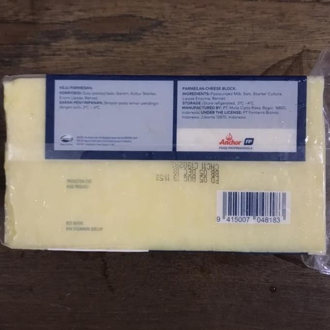 

Gosend Only - Keju Anchor Parmesan Cheese 800Gr Best Seller