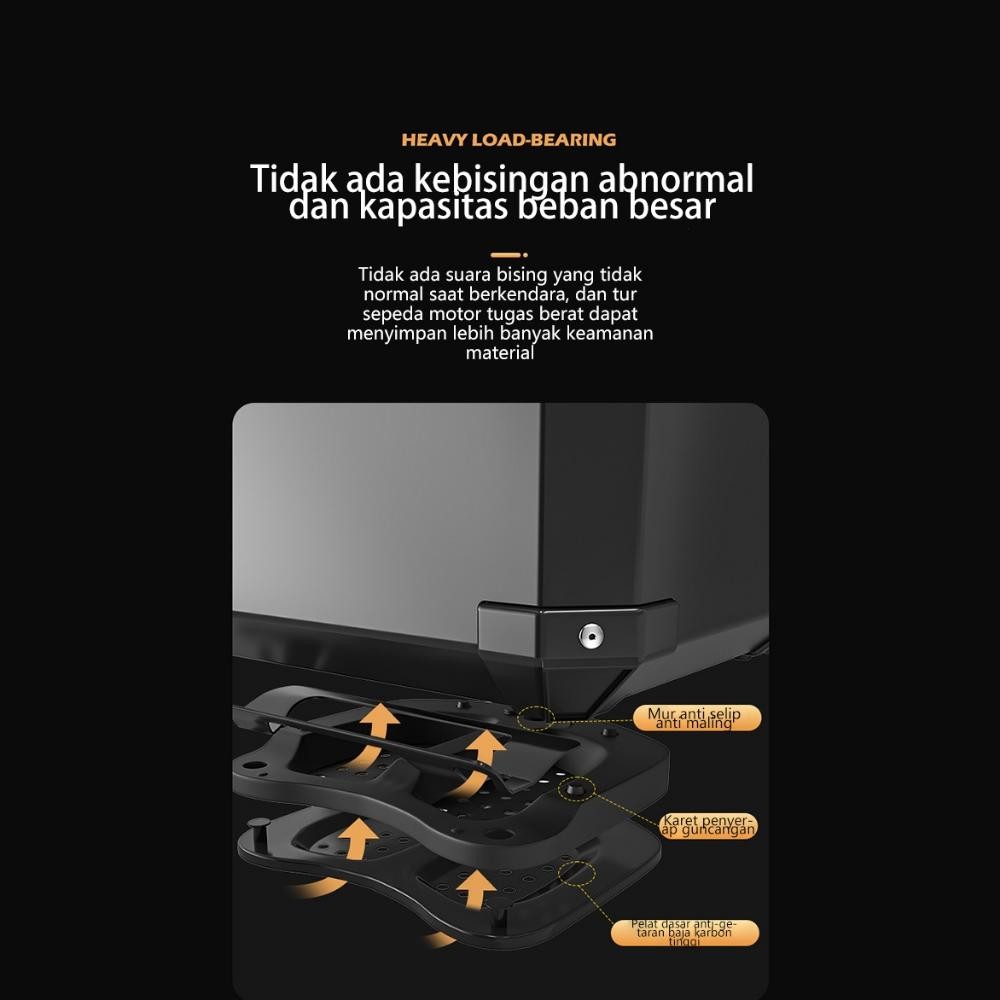 Box Motor Box Belakang Motor Kapasitas Tas Motor Tailbag/box motor belakang murah/ Tail Top Box Almu