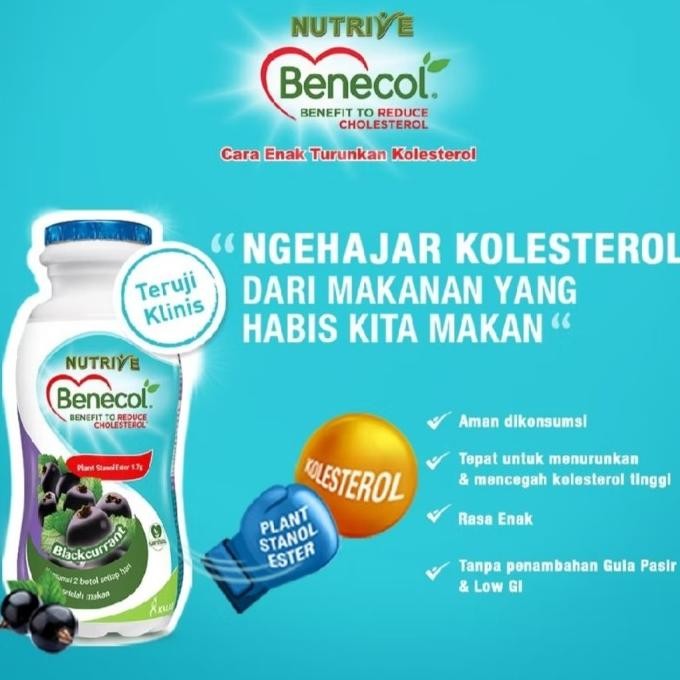 

Minuman Penurun Kolesterol - Kalbe - Nutrive Benecol 6X100Ml Best Seller