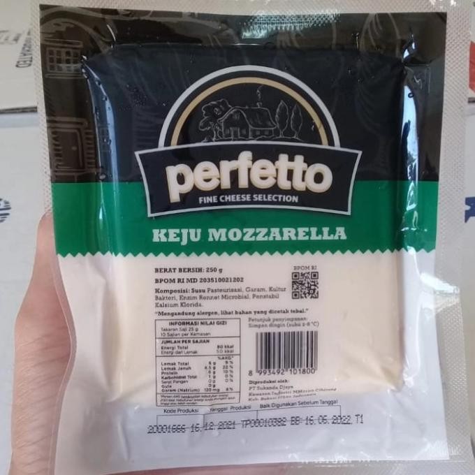 

Murahhh Keju Mozzarella Perfetto 250Gr Best Seller