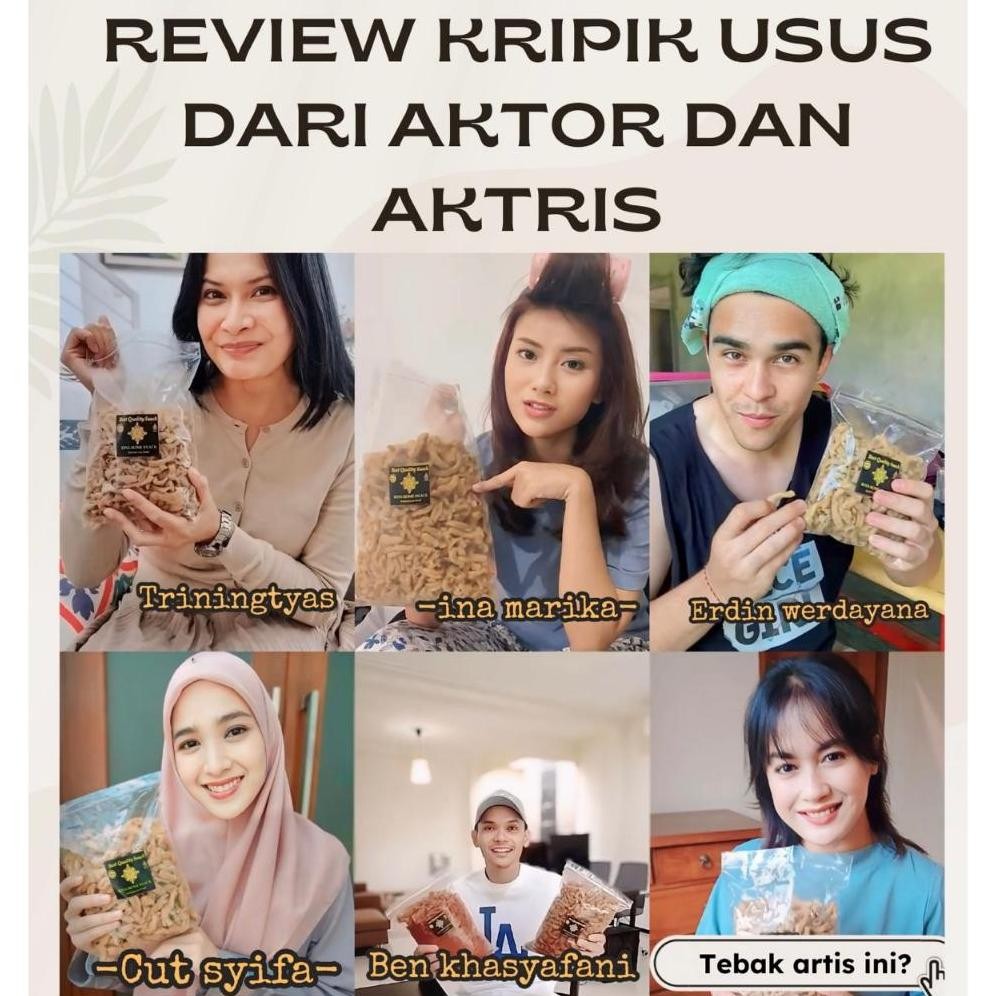 

HJ bundling kripik usus dan basreng pedas daun jeruk 250gr