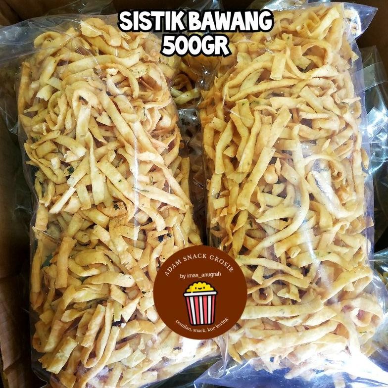 

HJ SISTIK BAWANG 1KG / KUE BAWANG/ STIK BAWANG/KRIPIK BAWANG/ PANGSIT BAWANG