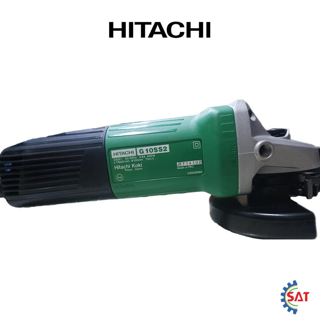 Original Hitachi Disc Grinder G10SS2 / Mesin Gerinda HITACHI G 10SS2 BUKAN HIKOKI