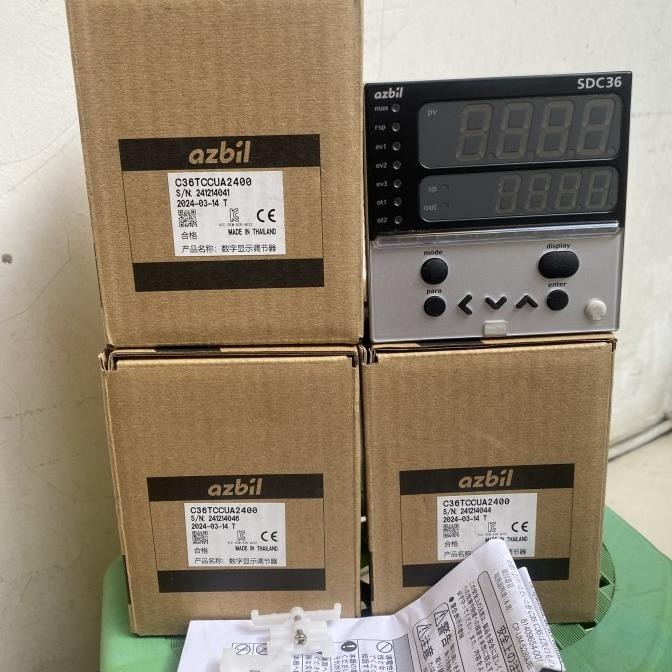 Temperature Controller Azbil Sdc36 C36Tccua2400 New Stok