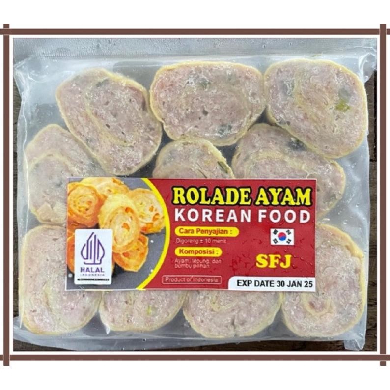 

Premium Rolade Ayam 10Pcs By Sfj Prermium