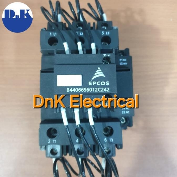 Kontaktor/Contactor Kapasitor Capasitor Capacitor 20-60Kvar Merk Epcos New Stok