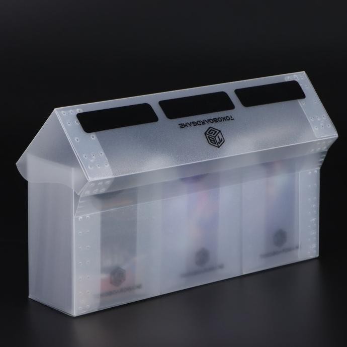Sale Triple Deck Holder 240+ Board Game Deck Box - Card Game Organizer - Tcg - Mtg - Pokemon - Tbg D