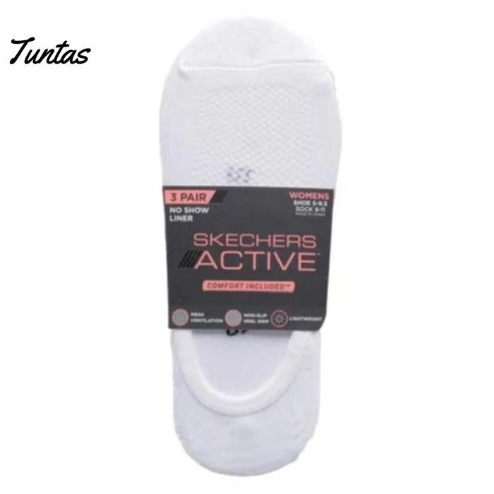 Murah Skechers Active Shock Women 3 Pair Original