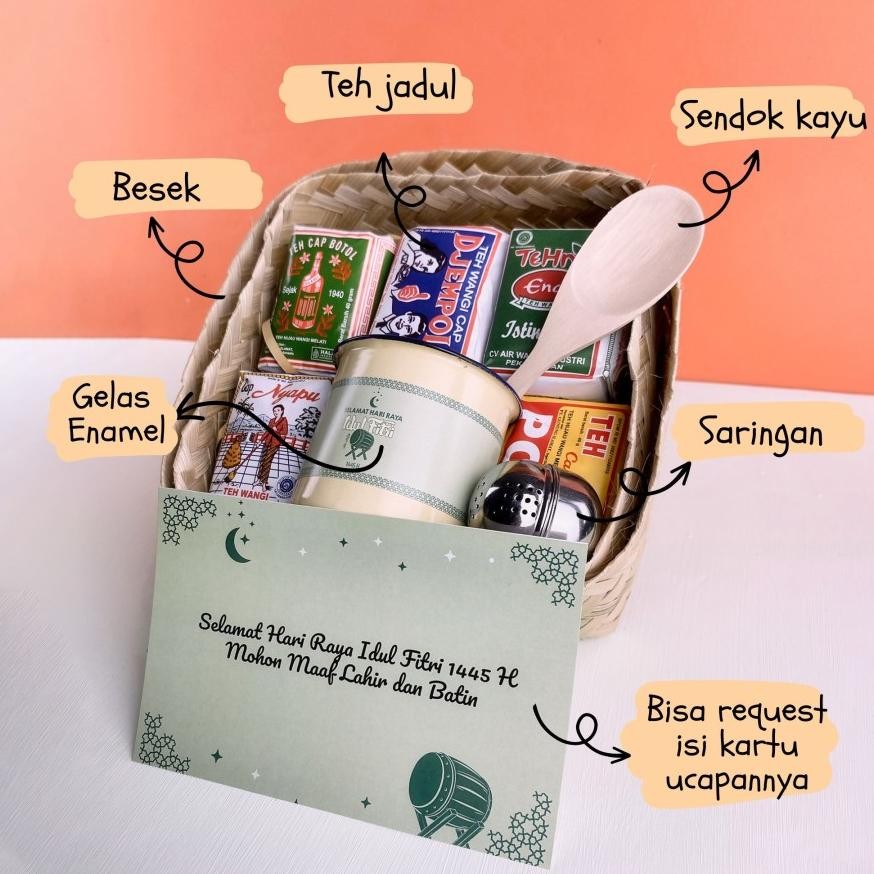 

Hampers Parcel Lebaran Idul Fitri Gift Kado Unik Teh Jadul