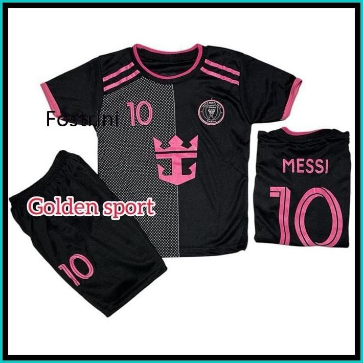 STELAN BAJU BOLA ANAK MIAMI MESSI TERBARU/JERSEY BAJU BOLA ANAK MIAMI MESSI